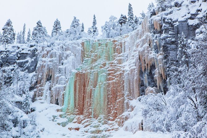 Hike to Frozen Waterfalls of Korouoma Including BBQ Lunch From Rovaniemi - Meeting Point and Pickup