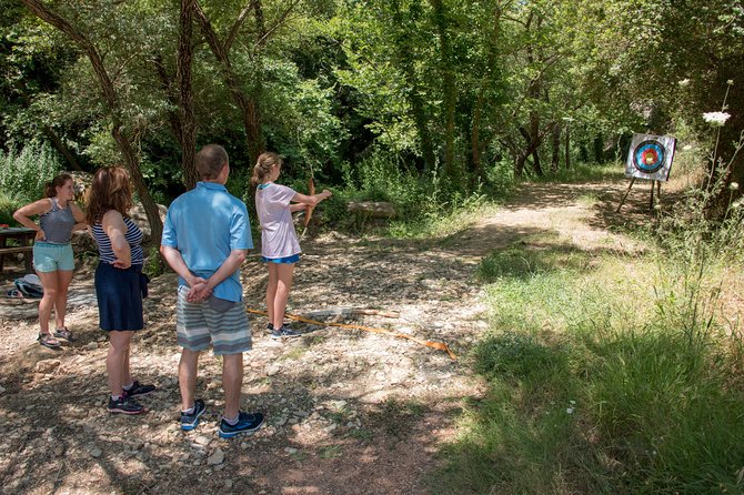 Hiking and Archery in Polilimnio - Archery Lesson Amid Landscapes