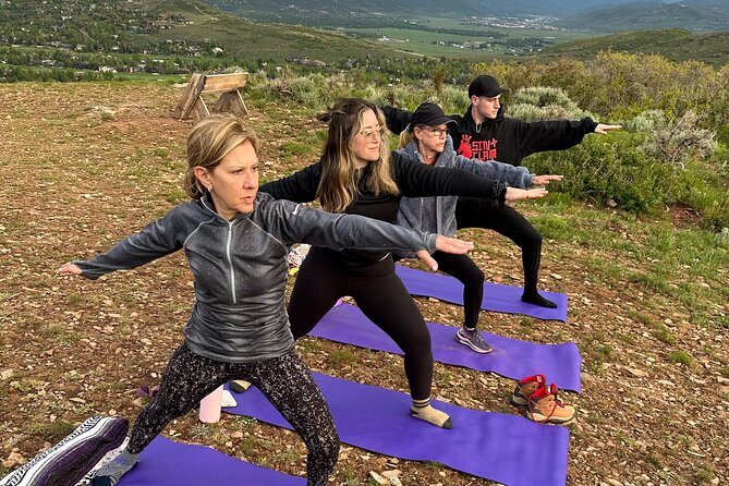 Hiking and Yoga On Top Of A Mountain in Park City Utah - Exploring the Mountain Trails