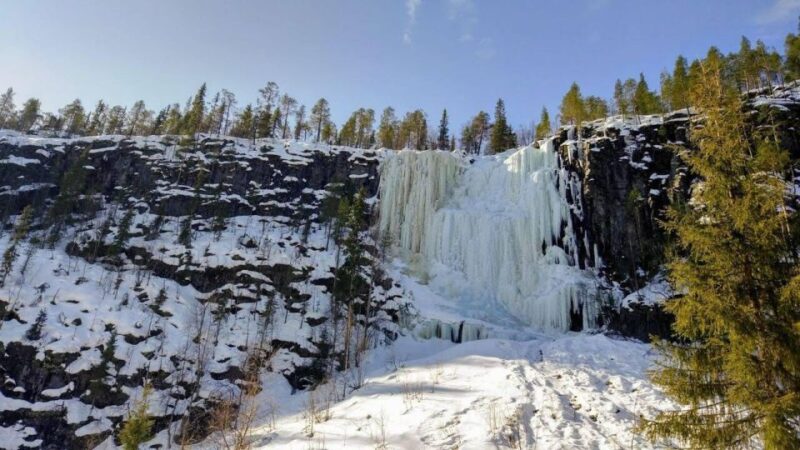 Hiking at Korouoma | Frozen Waterfall - Tour Overview