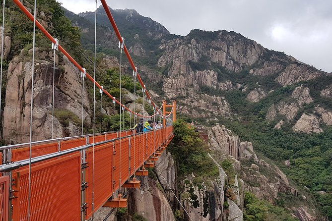 Hiking Mt. Wolchulsan National Park by KTX Train From Seoul - Exploring the National Park