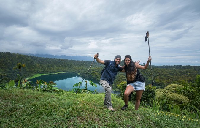 Hiking to Hule Volcanic Lagoon - Homemade Lunch and Waterfall Visit