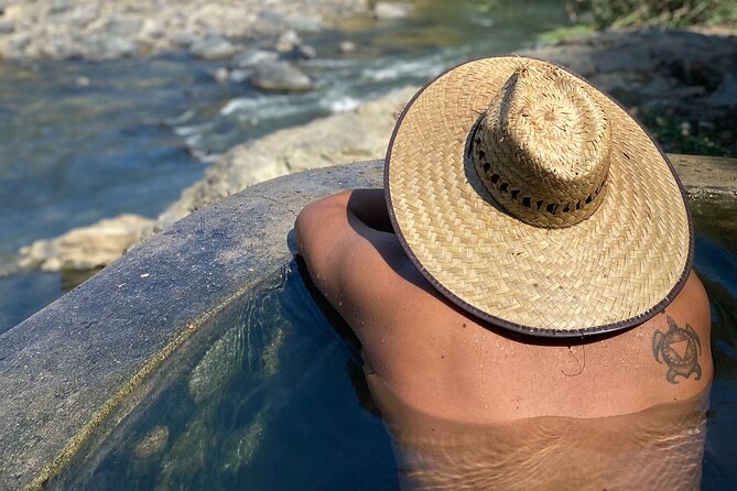 Hiking to Secret Hot Springs in the Mountain - Enjoying the Hot Springs