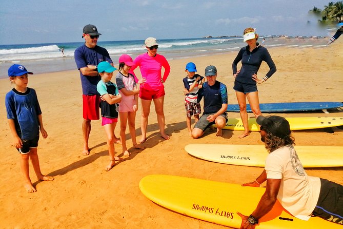 Hikkaduwa 5-Day Surf Camp: Lessons, Room, and Breakfast - Included in the Package
