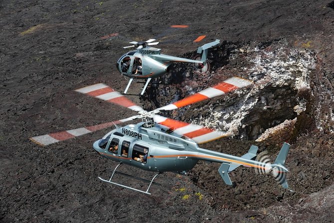 Hilo: Doors-Off Helicopter Lava and Rainforests Adventure - Included in the Tour