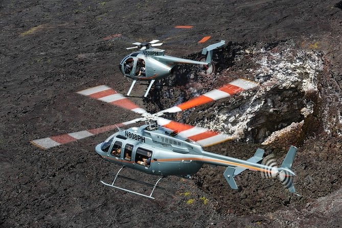 Hilo: Doors-Off Helicopter Lava and Rainforests Adventure - Seat Upgrade and Departure Times