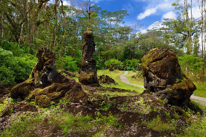 Hilo Shore Excursion: Safari Lava Caves, Falls and Highlights - Visiting Rainbow Falls