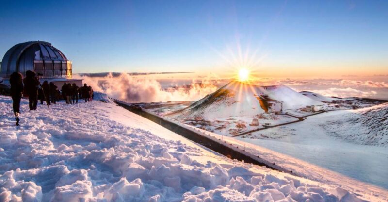 Hilo/Waikoloa: Mauna Kea Summit Sunset and Stargazing Tour - Key Points