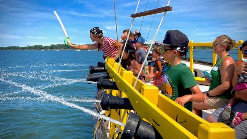 Hilton Head: Child-Friendly Pirate Cruise with Face Painting - Key Points