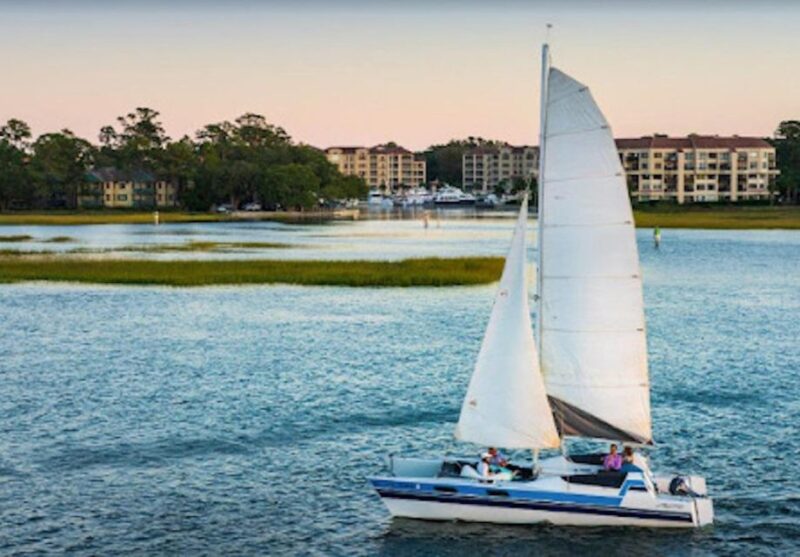 Hilton Head: Private Dolphin Day or Sunset Catamaran Sail - Timing and Meeting Point