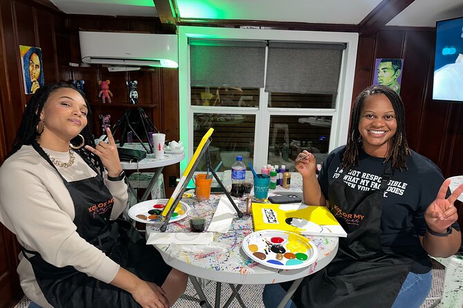 Hip Hop, R&B Paint and Sip Party Experience - Venue and Accessibility