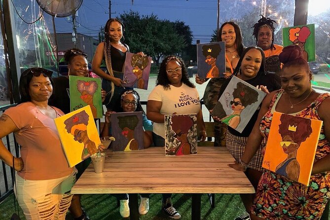 Hip Hop, R&B Paint and Sip Party Experience - Host Responses and Commitment