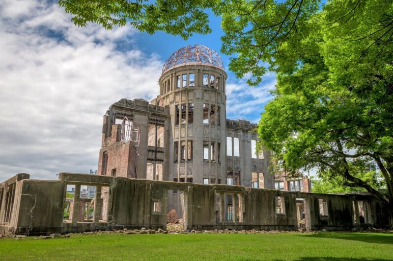 Hiroshima's Historic Walk: Castle, Dome & Peace Park - Tranquility at Peace Park
