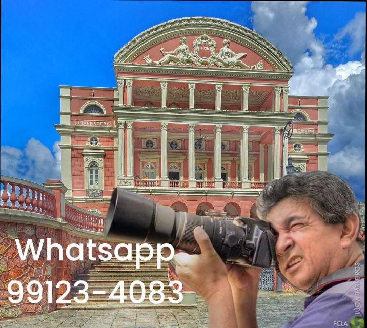 Historic Center of Manaus City Tour With a Photographer - Key Locations in the Tour