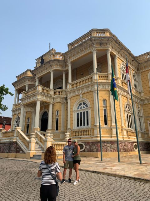 Historic City Tour Manaus by Car With 3 Stops. - Itinerary