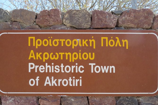 Historic Heritage Tour of Santorini (Akrotiri) - Booking and Cancellation
