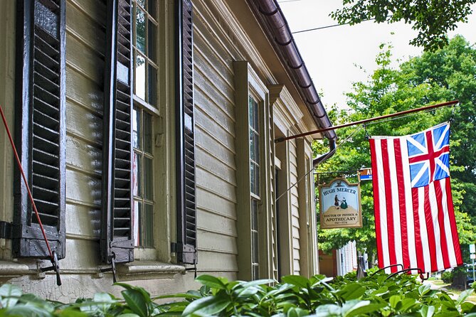 Historical Fredericksburg SmartPhone App Self Guided Walking Tour - Meeting and End Points