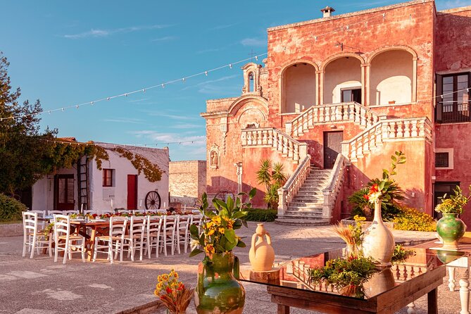Historical Tour of Rural Park With 3 Apulian Wines Tasting - Accessibility and Participation
