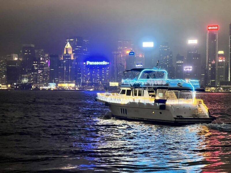 HK Victoria Harbor Ying's Journey Sightseeing Night Cruise - Cruise Route
