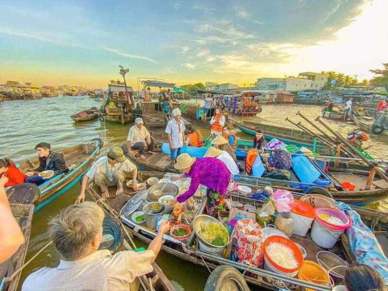 Ho Chi Minh: Cai Rang Floating Market With Cai Be Boat - Rowing Boat Trip Through Mangrove Canals