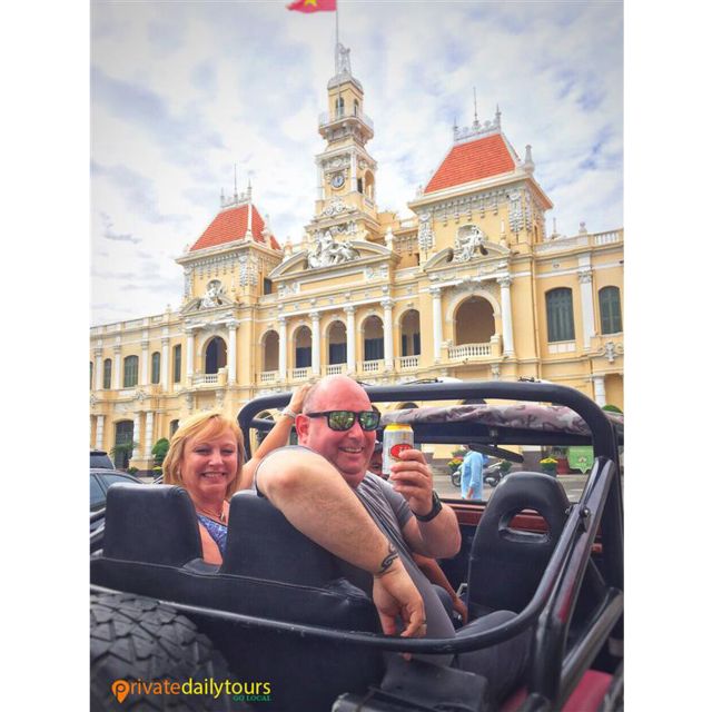 Ho Chi Minh City: Guided Private Tour by Open Air Jeep - Private Guide and Driver