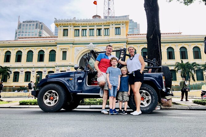 Ho Chi Minh City Private Half-Day Tour by U.S Army Jeep - Activity Details