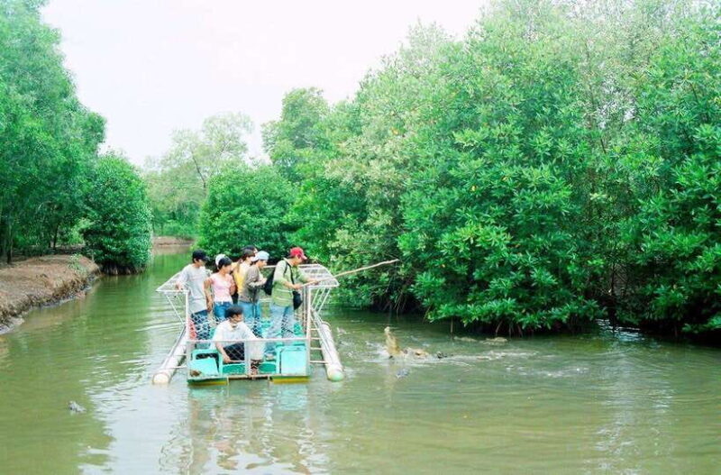 Ho Chi Minh Eco Tour: Private Can Gio Monkey Island - Bats Lagoon, Crab Pond, and Crocodile Farm