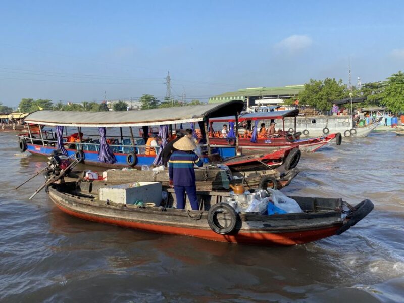 Ho Chi Minh: Mekong Delta & Floating Market 2-Day Group Tour - Floating Market Exploration
