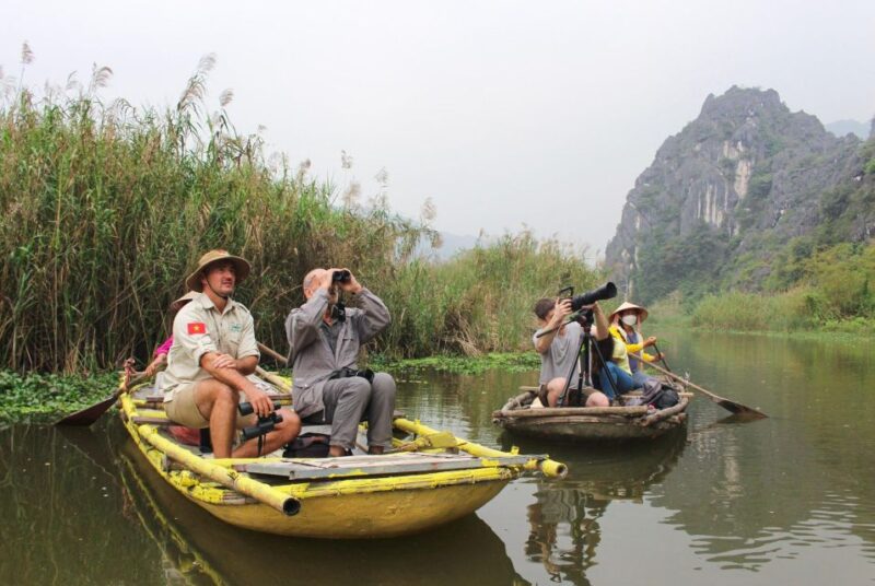 Hoa Lu - Tam Coc - Mua Cave - Cycling From Hanoi City - Tam Coc Boat Ride