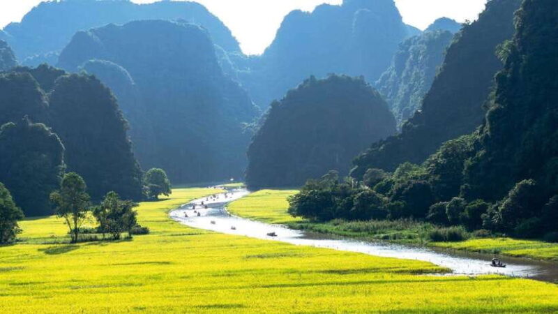 Hoa Lu – Tam Coc – Mua Cave: Full-Day Adventure Tour - Tam Coc Bamboo Boat Ride
