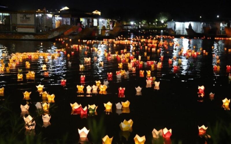 Hoai River Boat Trip by Night With Release Lantern in Hoi an - Starting Location and Itinerary