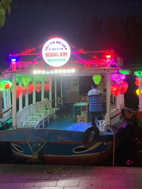 Hoai River Boat Trip by Night With Release Lantern in Hoi an - Boat Trip on Hoai River