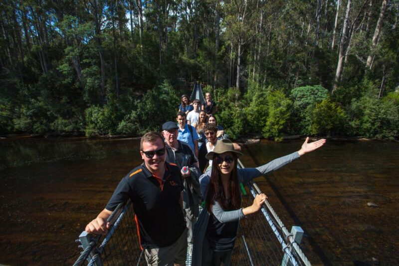 Hobart: Full-Day Tahune Airwalk & Hastings Caves Tour - Guided Tour of Newdegate Cave