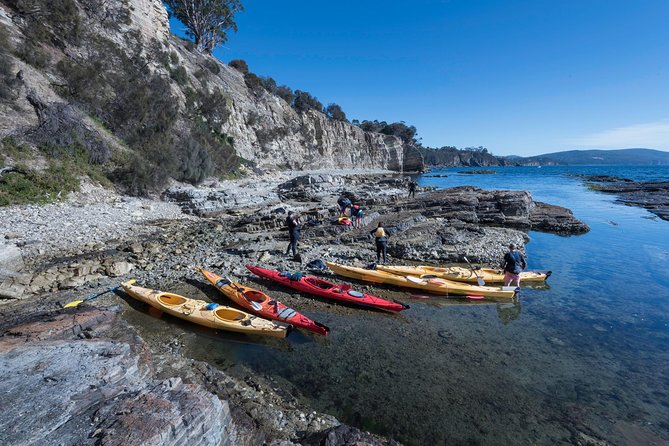 Hobarts Cliffs, Caves and Beaches Kayak Tour - Meeting and End Points