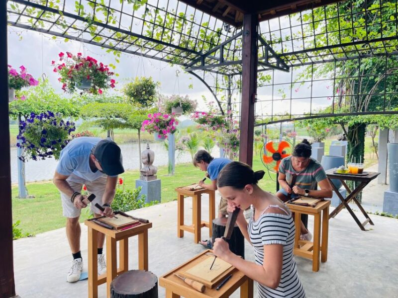 Hoi An: 3-Hour Wood Carving Class With Local Artist - Activity Details