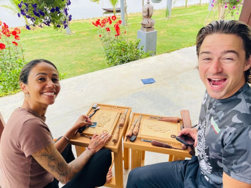 Hoi An: 3-Hour Wood Carving Class With Local Artist - Cancellation Policy