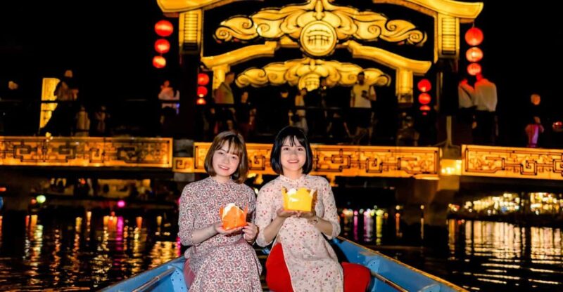 Hoi an Ancient Town City Tour – Boat Ride & Lantern Release - Dinner and Food Experience