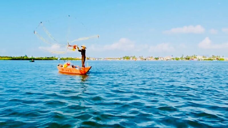 Hoi An Basket Boat in Water Coconut Forest W Transportation - Local Fishermen and Activities