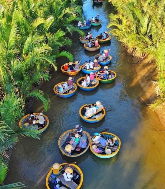 Hoi an : Basket Boat Ride & Cooking Class With Market Tour - Local Market Exploration