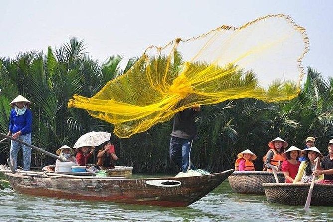 Hoi an Basket Boat Tour (Basket Boat, Visit Water Coconut Forest, Fishing for Crabs) - Group Size