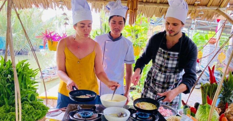 Hoi An: Basket Boat With Lantern-Making & Cooking Class Tour - Making Traditional Vietnamese Lanterns