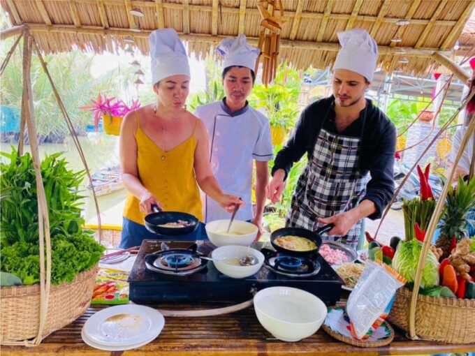 Hoi An: Basket Boat With Lantern-Making & Cooking Class Tour - Indulging in Vietnamese Cuisine Specialties