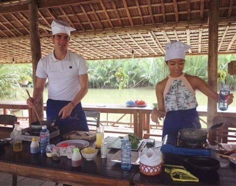 Hoi An: Bay Mau Cooking Class W Optional Market &Basket Boat - Bamboo Basket Boat Ride