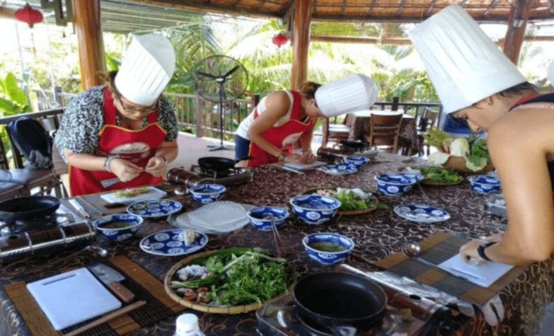 Hoi An: Bay Mau Vegan Cooking Class, Market & Basket Boat Trip - Itinerary and Key Highlights