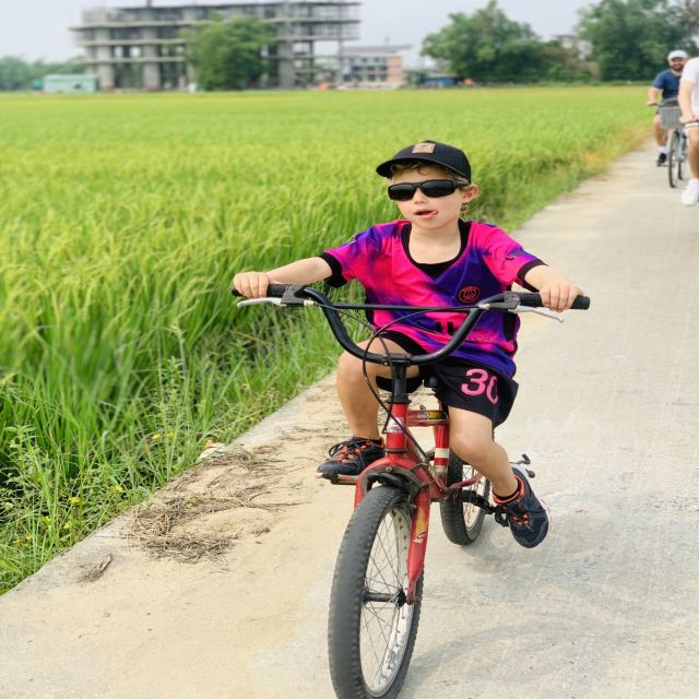 Hoi An: Bike Tour With Buffalo Riding & Lantern-Making Class - Bike Ride Through Villages