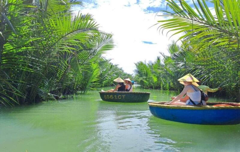 Hoi An City Boat Ride - Release Flower Lantern & Cam Thanh Eco - Cam Thanh Coconut Village