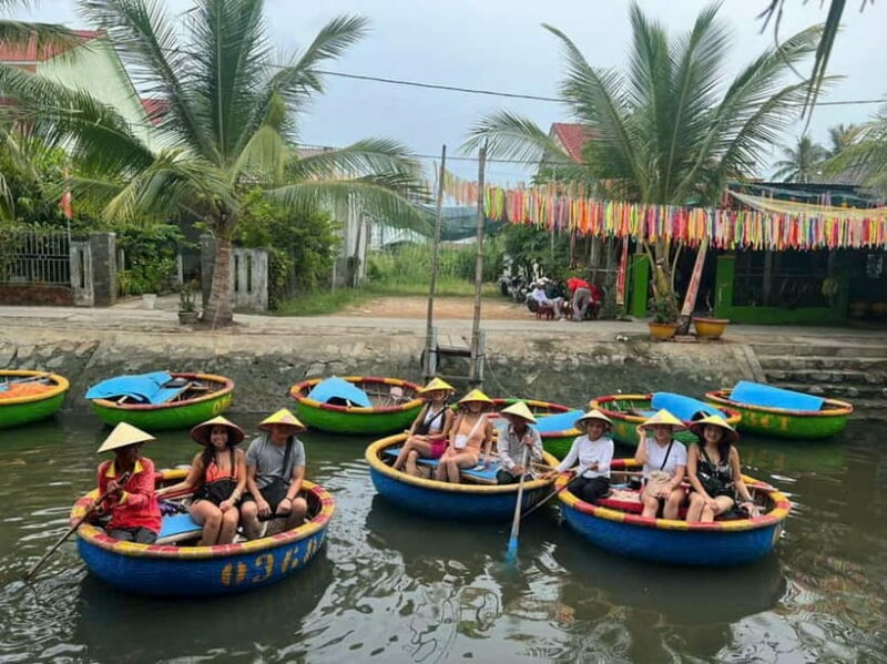 Hoi An: Coconut Basket Boat Riding With Two-way Transfers - Key Points