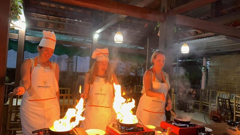 Hoi An Countryside by Bike -Basket Boat- Vegan Cooking Class - Tra Que Vegetable Village