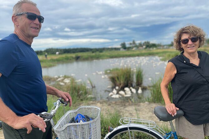 Hoi An countryside cycling Tour,Basket Boat-organic farming-lunch - Key Points