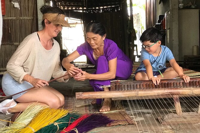 HOI AN Countryside Hidden Gems in Villages & Islands PRIVATE TOUR - Mat Weaving Demonstration